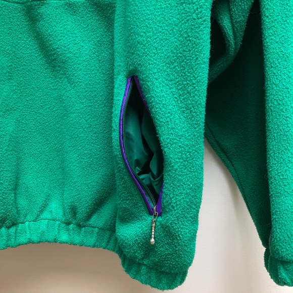 VINTAGE K-WAY POLARTEC FLEECE JACKET - Picture 4 of 7